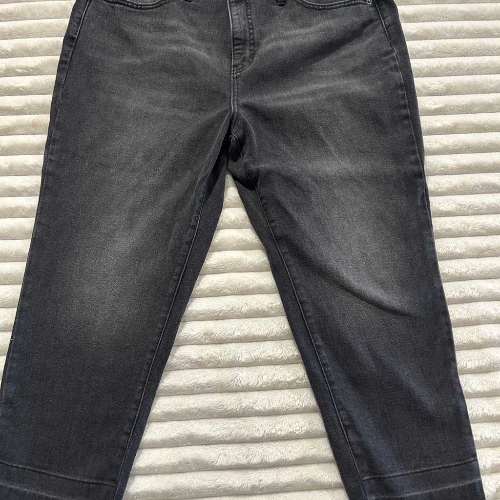 Womens Terra Sky Jeans 16 W Black Pants Preowned Womens Terra Sky Jeans 16 W Black Pants Preowned